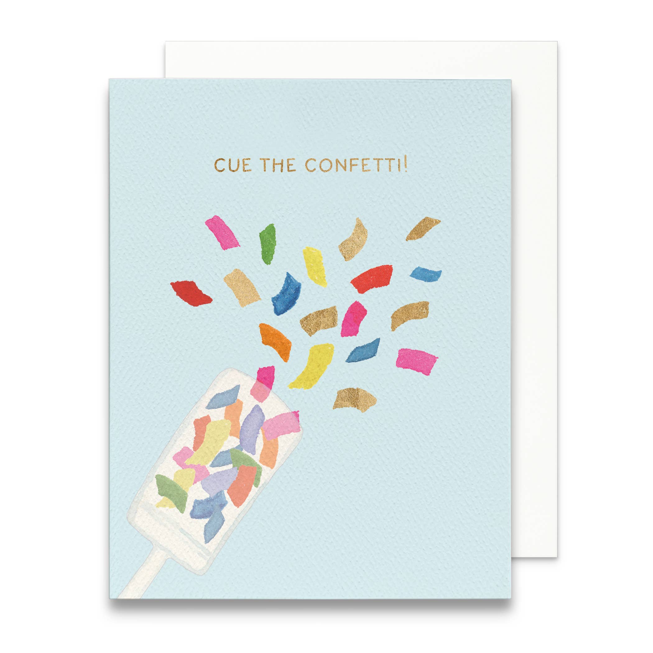 Cue the Confetti Greeting Card
