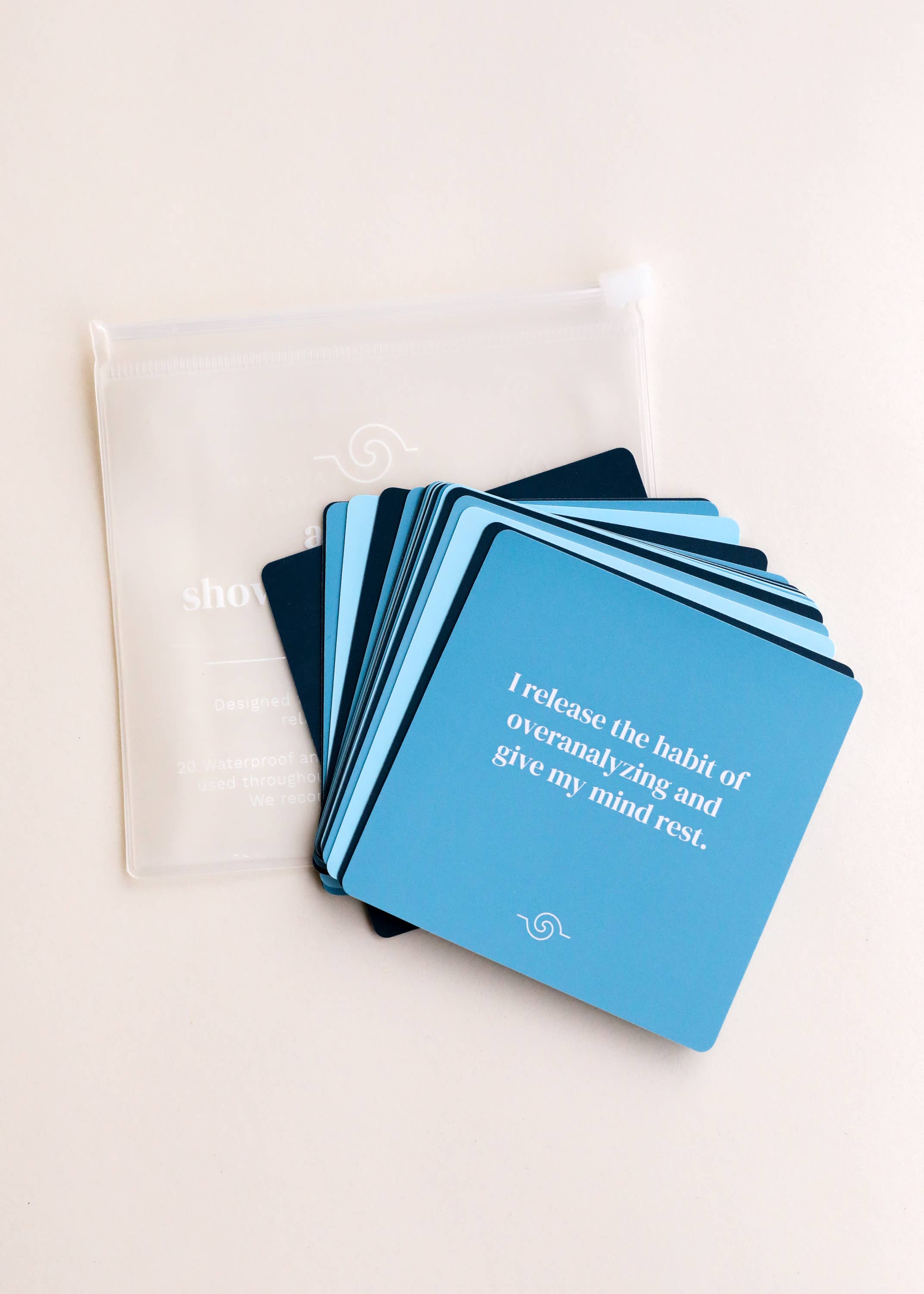 Anxiety Shower Affirmation™ Cards