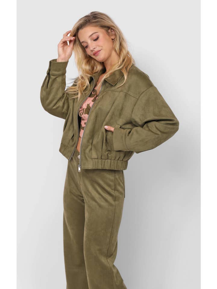 Tuscany Faux Suede Jacket