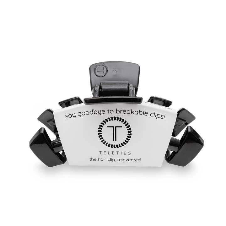 Jet Black Classic Hair Clip