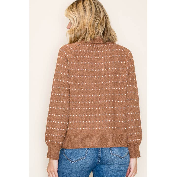 Cinnamon Sprinkle Knit Sweater