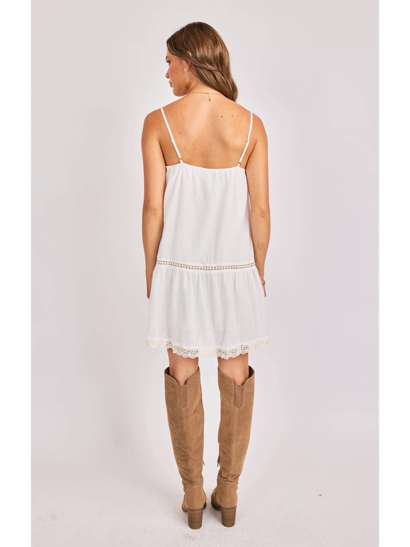 Rosabelle Pintuck Mini Dress