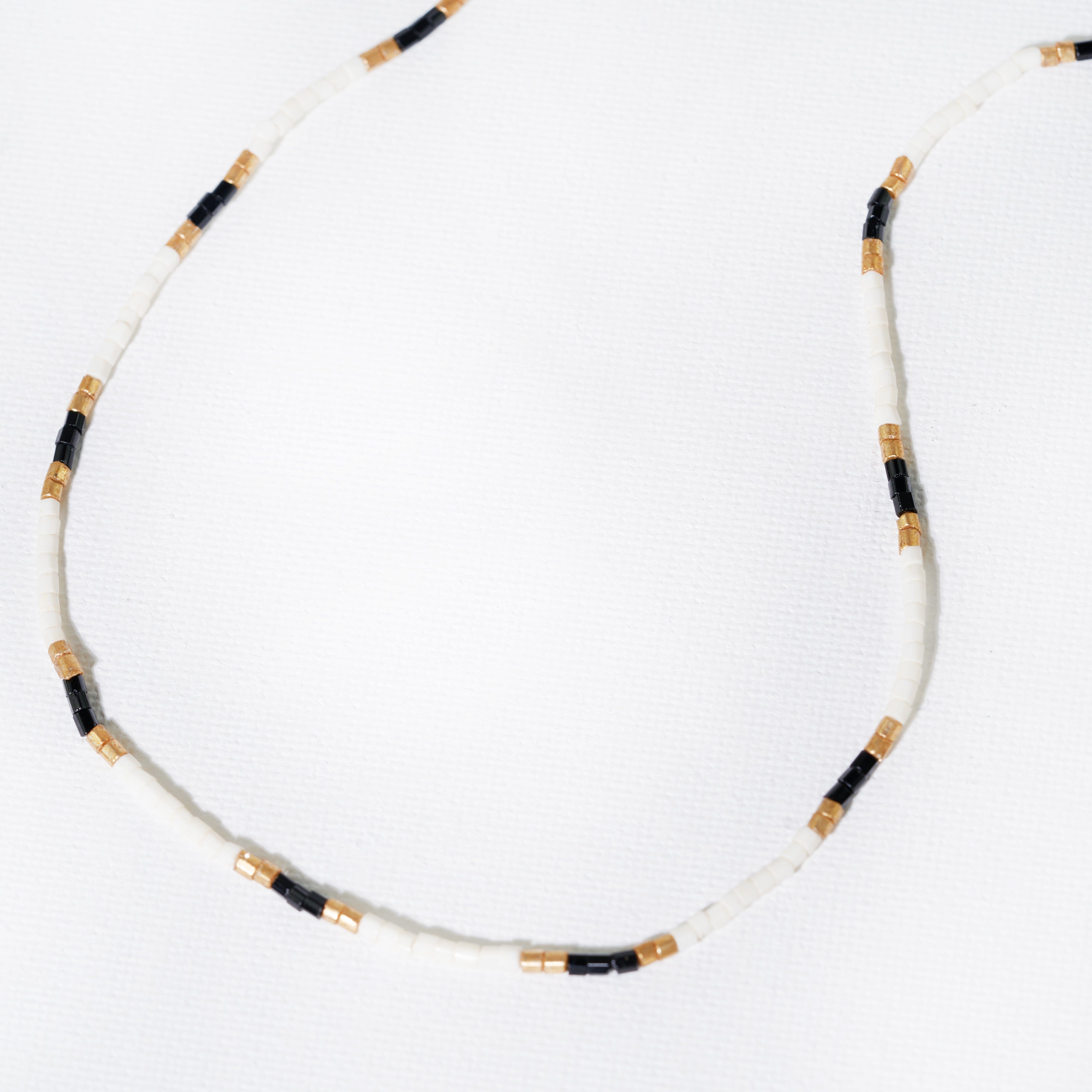 Everly Single Strand Bead Necklace