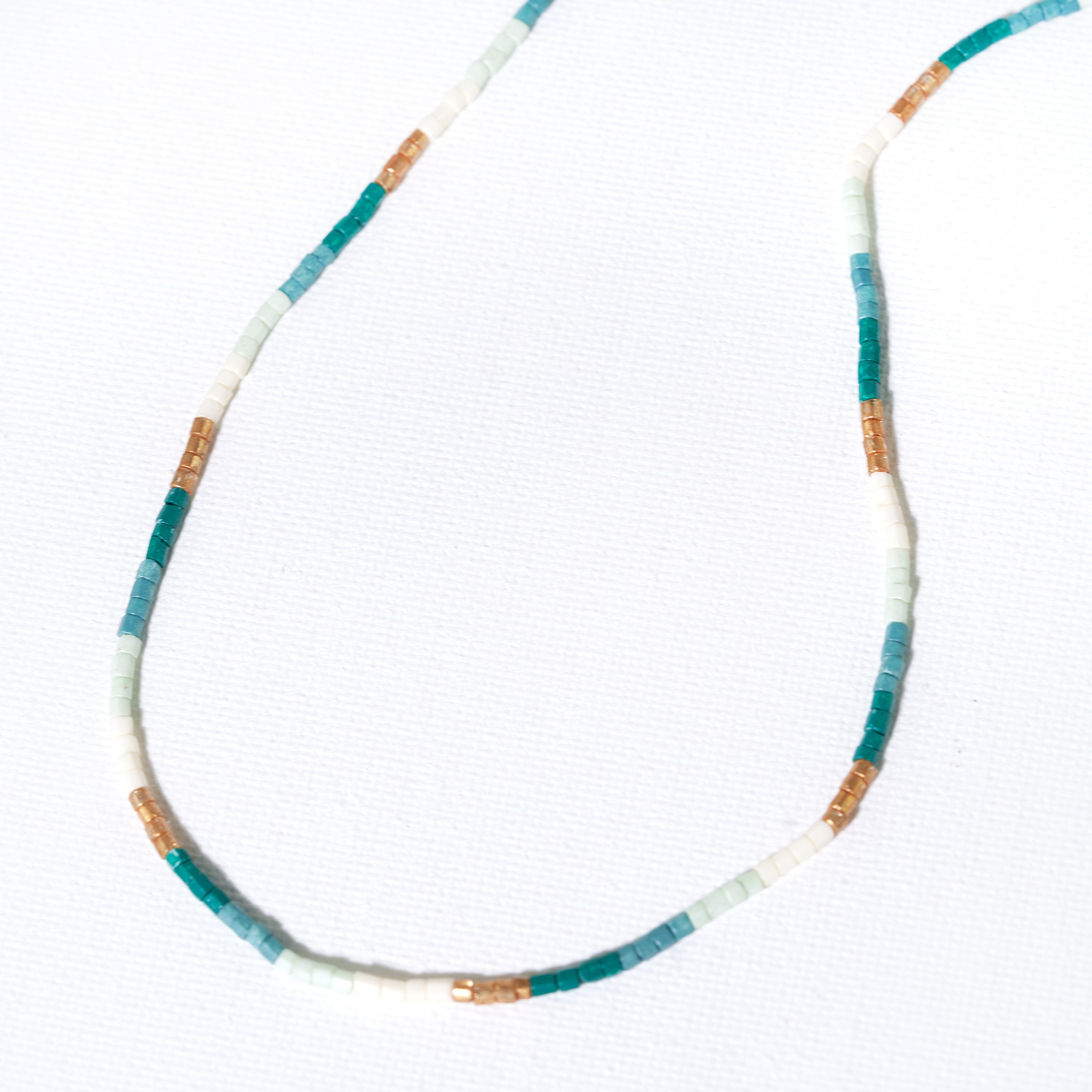 Everly Single Strand Bead Necklace