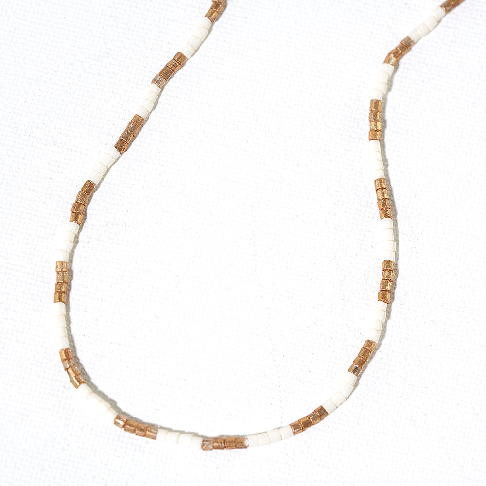 Everly Single Strand Bead Necklace