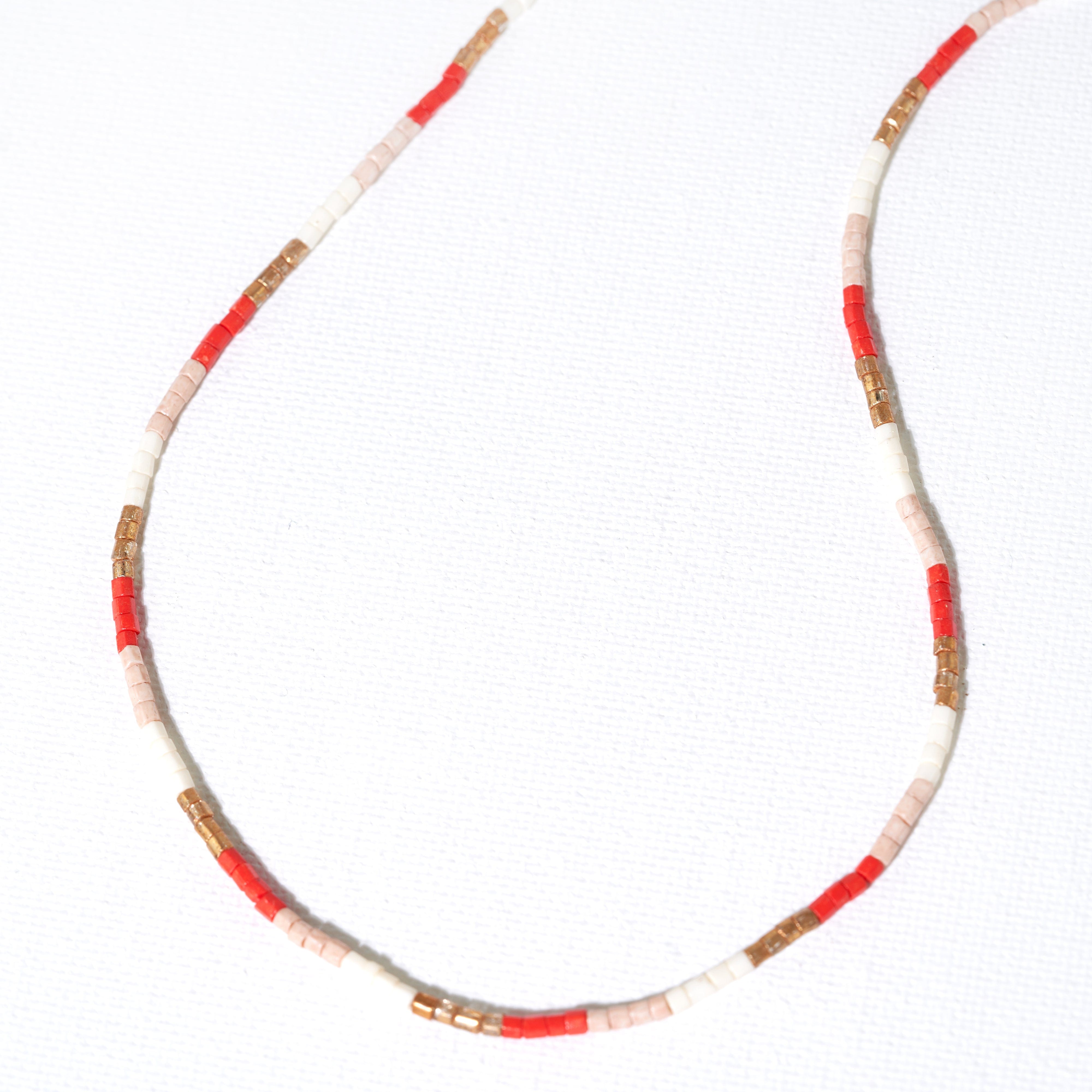 Everly Single Strand Bead Necklace
