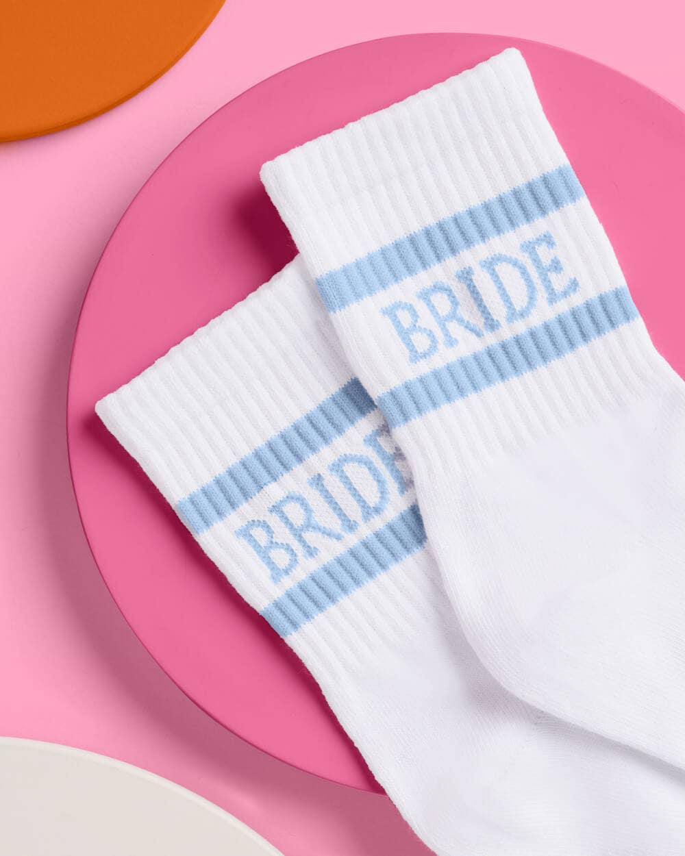 Something Blue Bride Socks