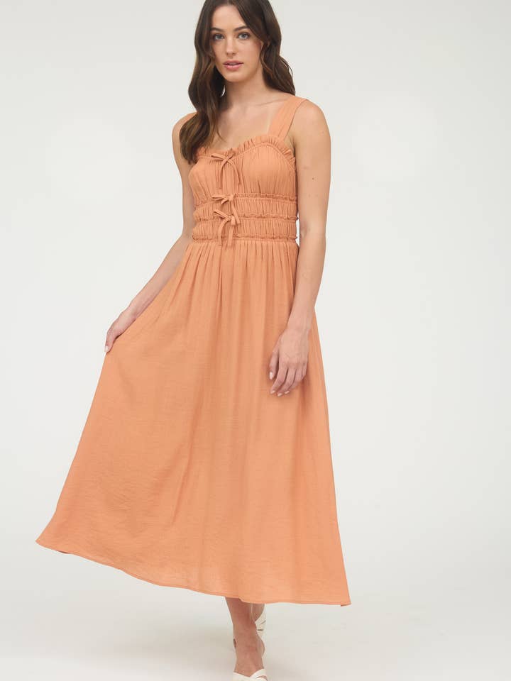 Fall Sunset Midi Dress