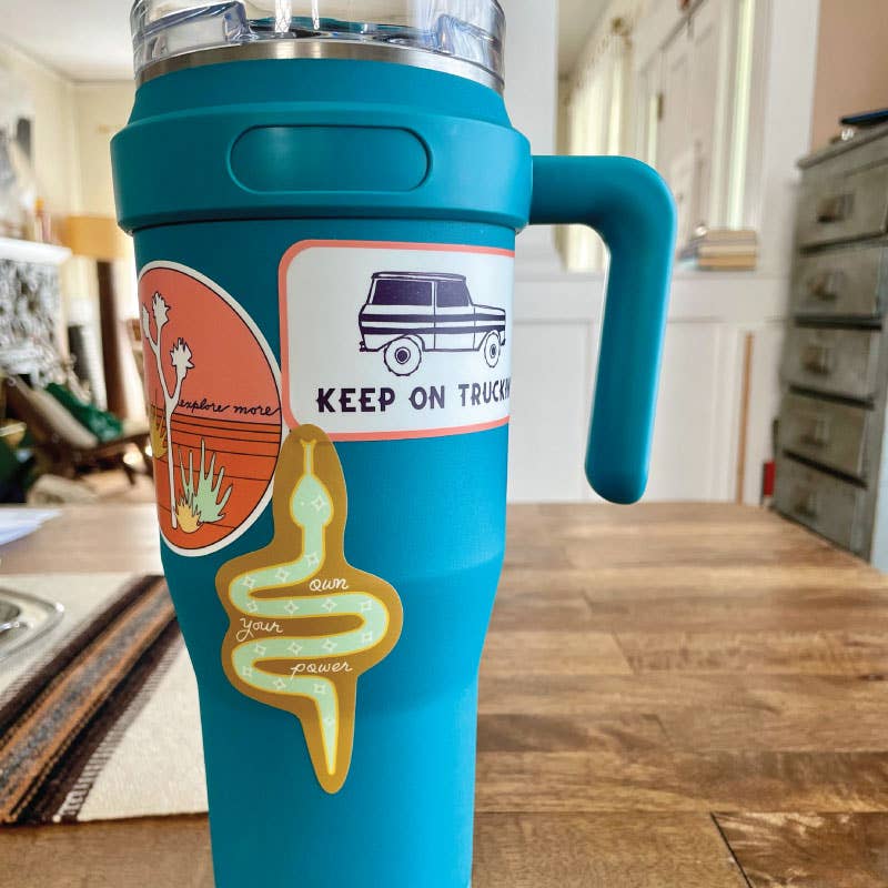 Own Your Power Sticker