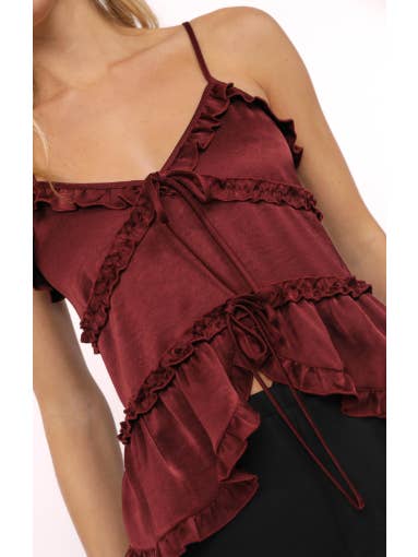 One Look Ruffle Top