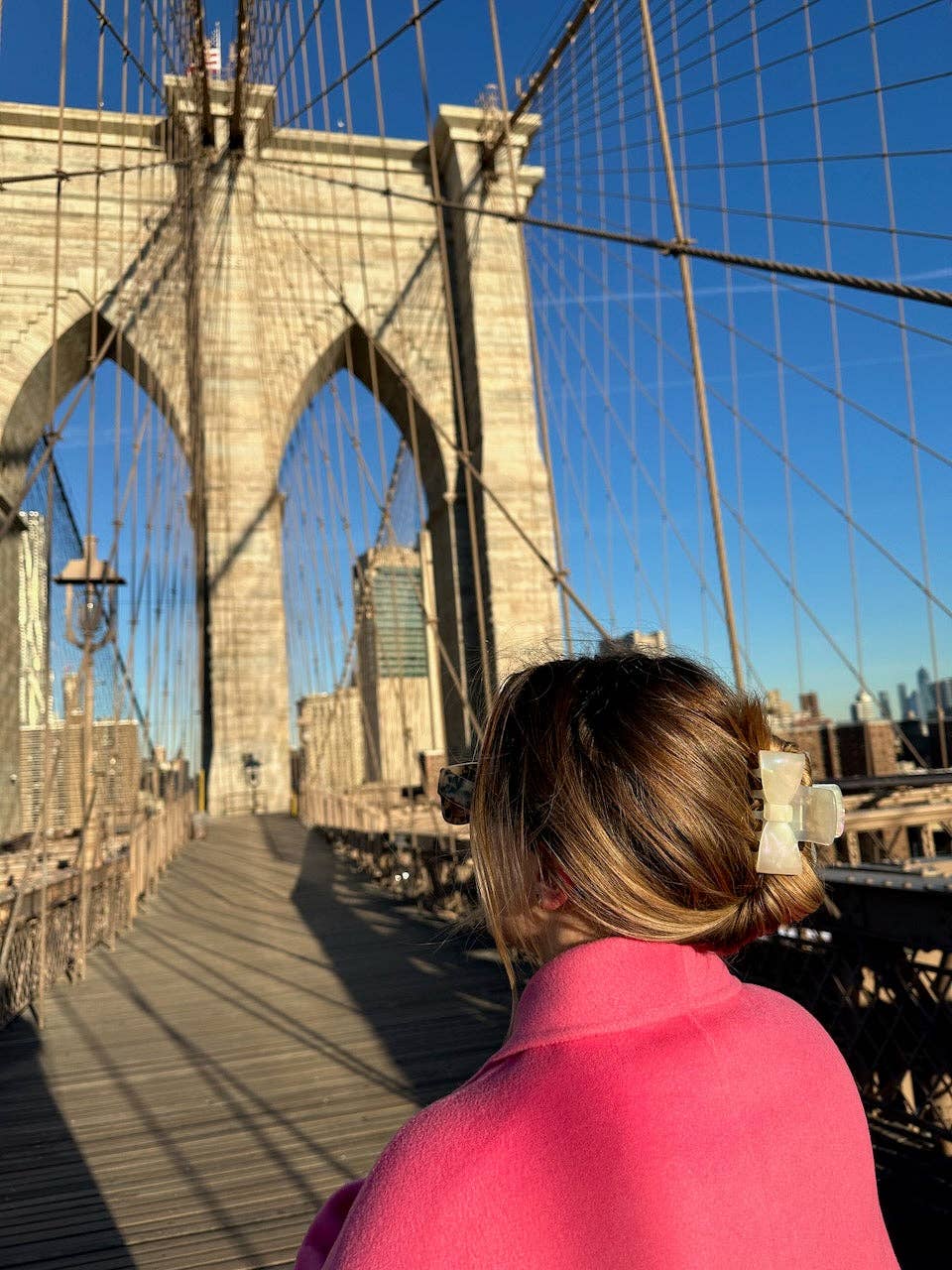 Classic Bow Claw Clip