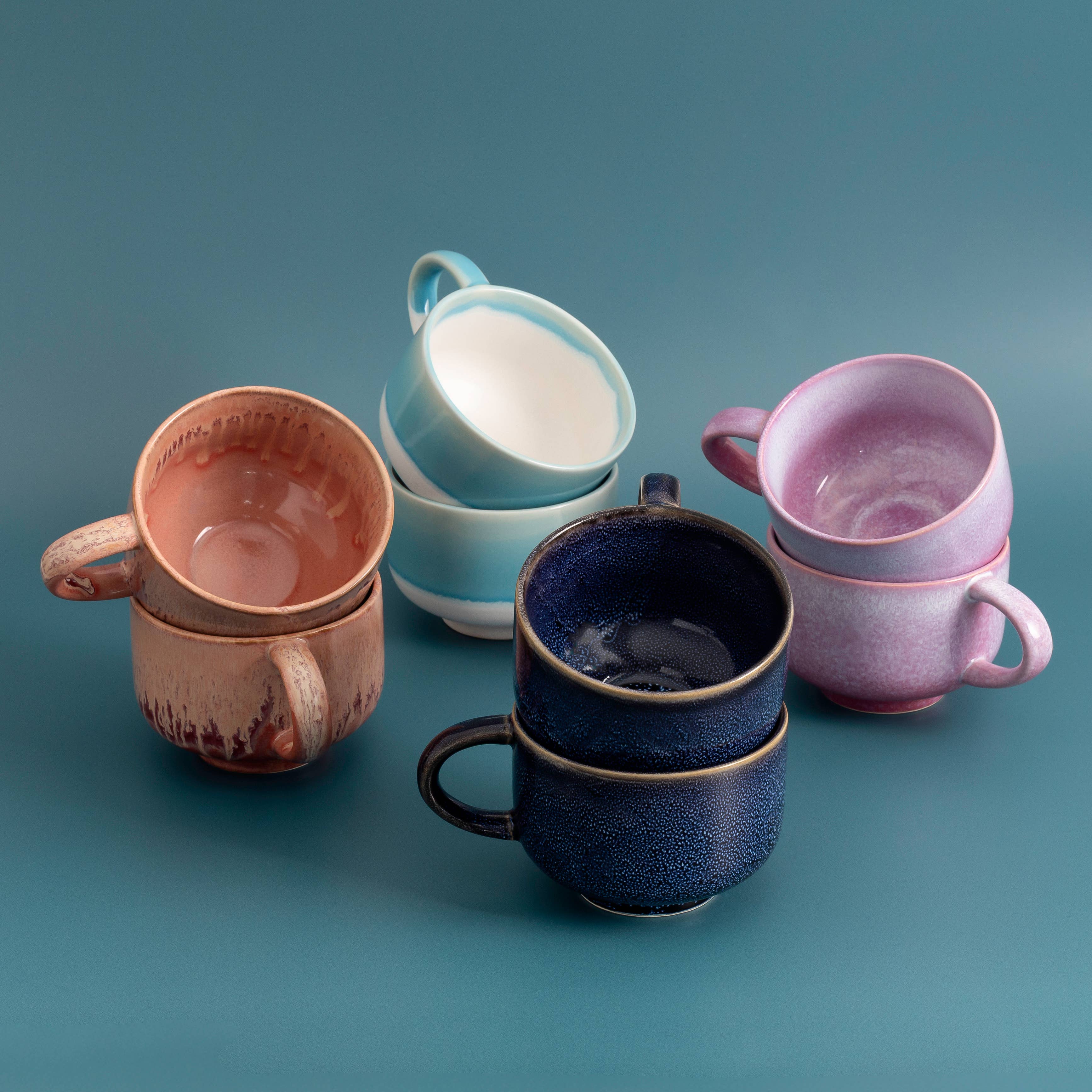 Astral Bloom Handmade Ceramic Mug