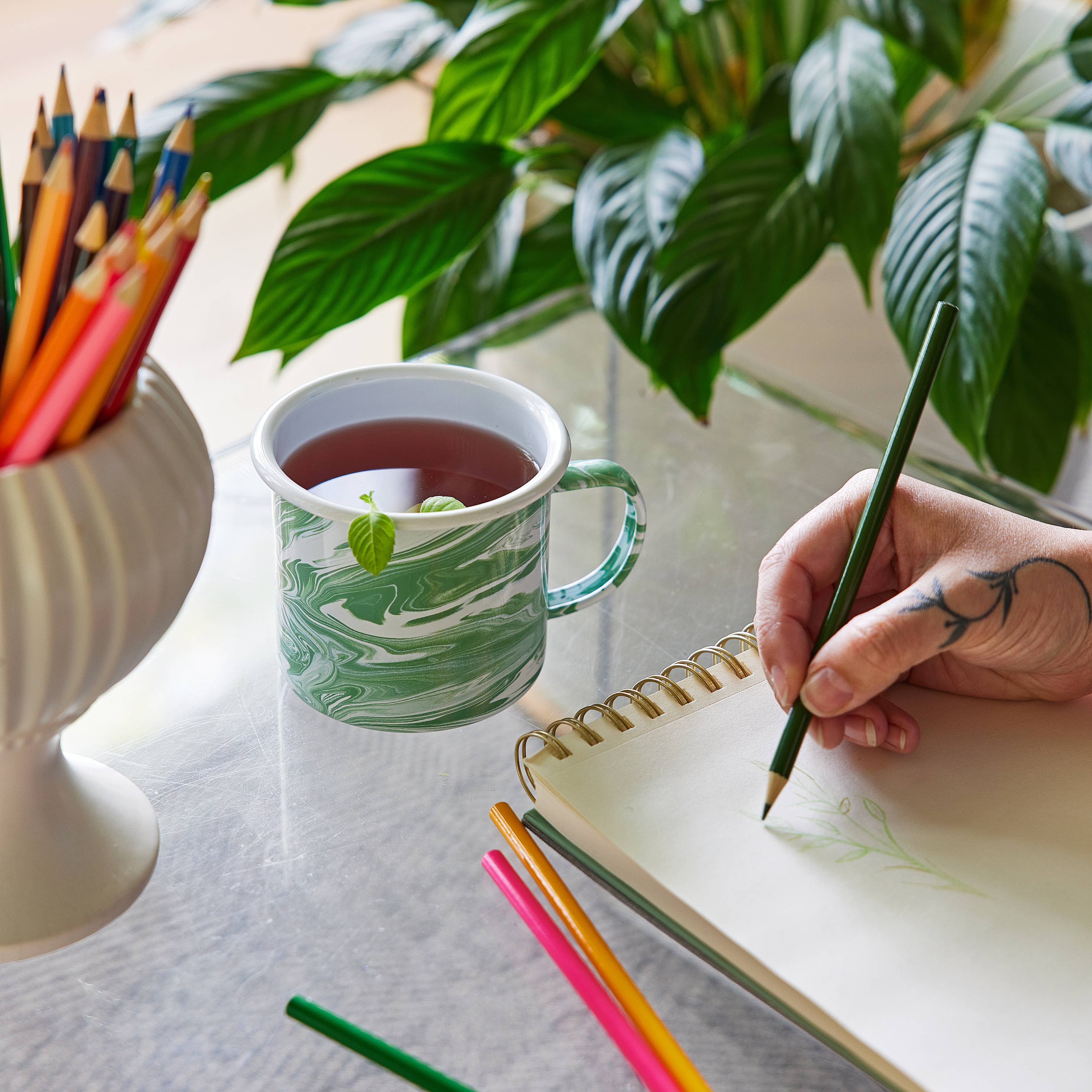 Nearly Nirvana Holy Basil Mug Grow Kit