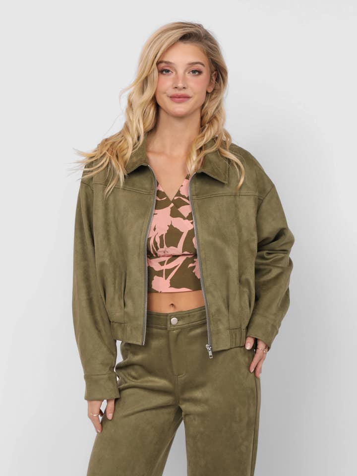 Tuscany Faux Suede Jacket