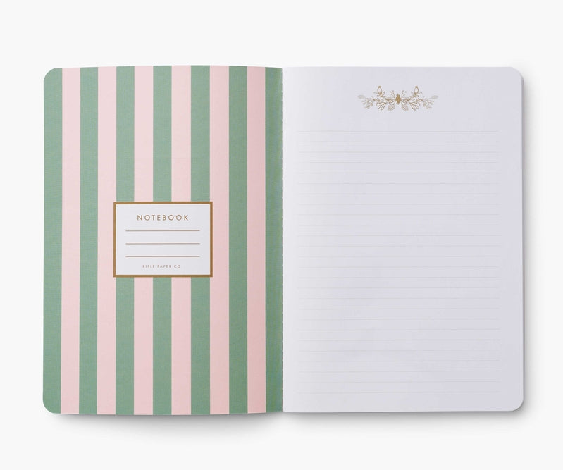 Blossom Assorted Set of 3 Notebooks
