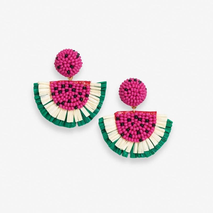 Josephine Fruit Raffia Earrings