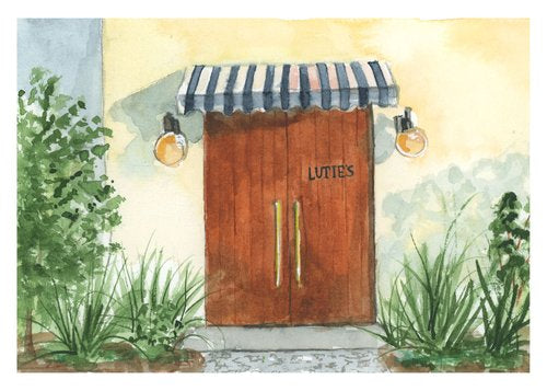 Coloring ATX Postcard