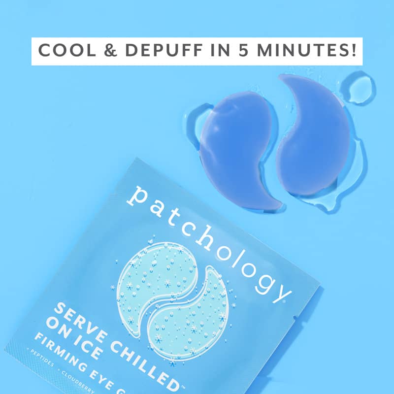 Serve Chilled On Ice Firming Eye Gels Pack