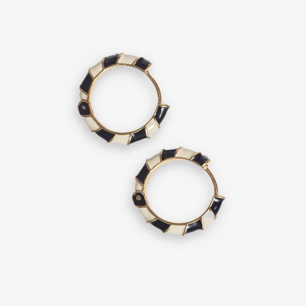 Pippa Twisted Colorblock Earrings