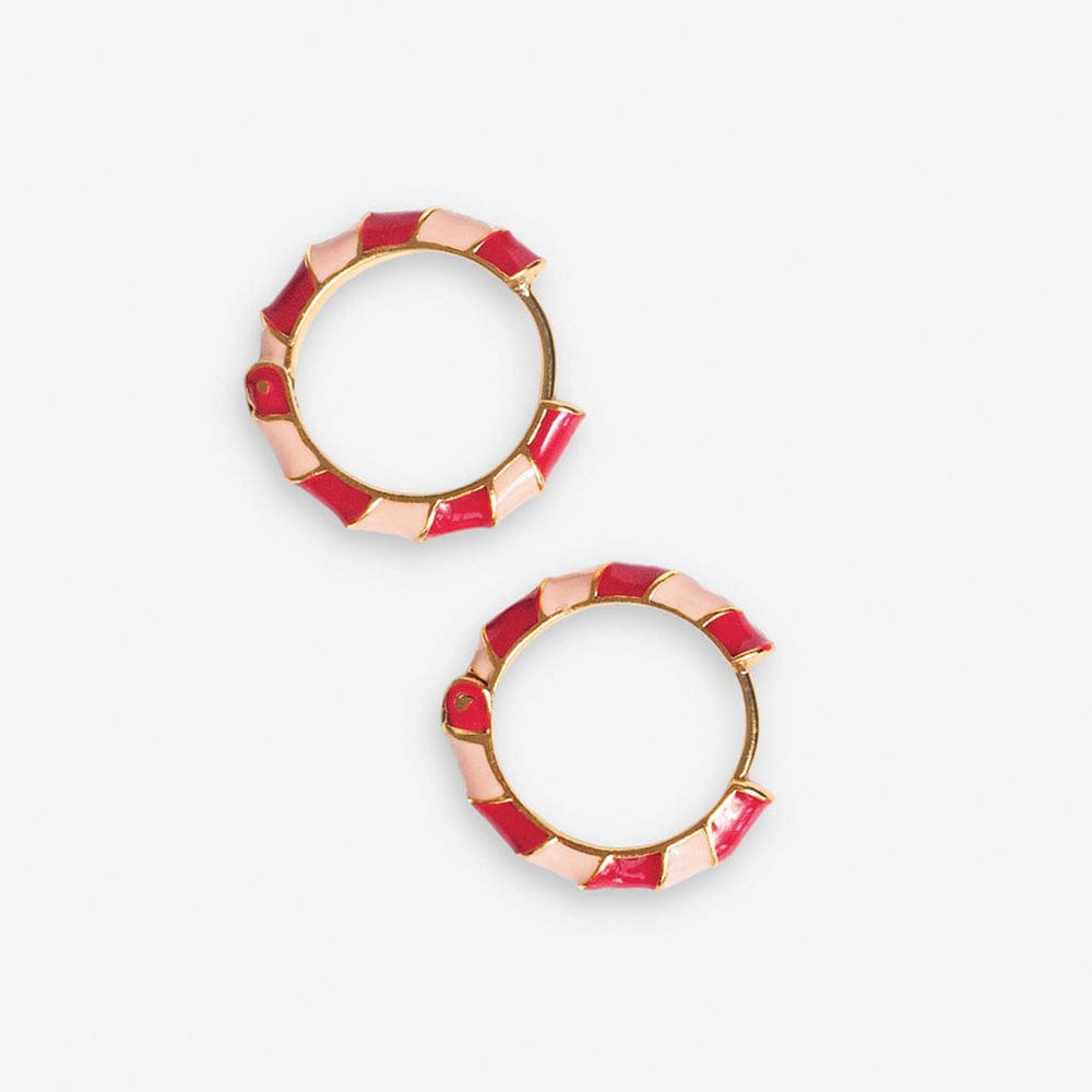 Pippa Twisted Colorblock Earrings
