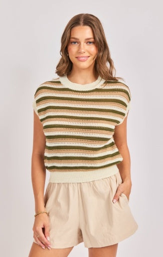 Dover Stripe Sweater
