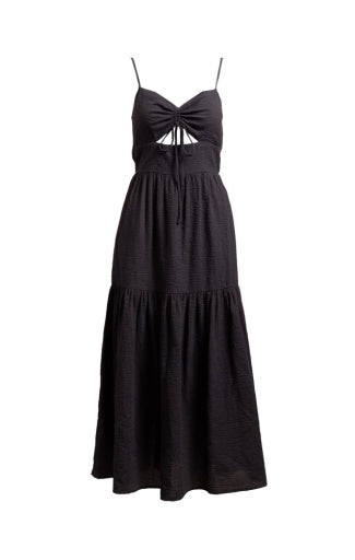 Terra Ruched Maxi Dress