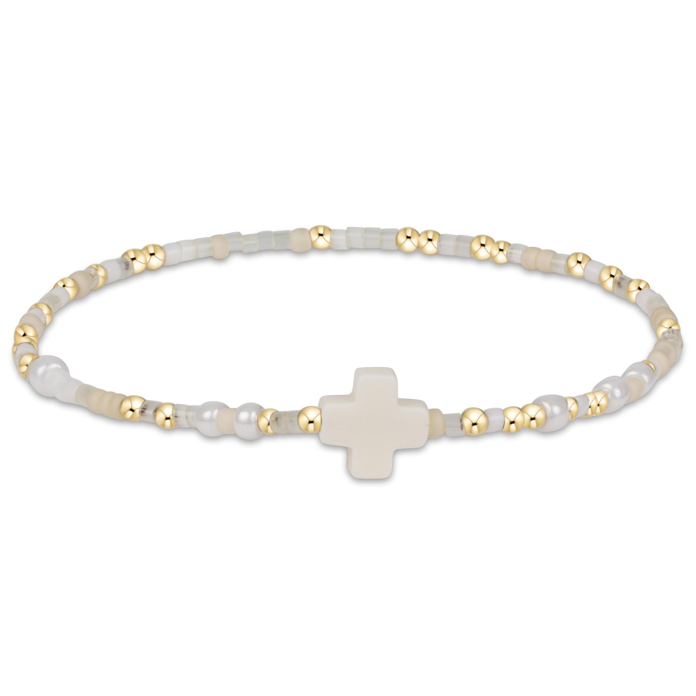 Call Me On My Shellphone - Hope Unwritten Signature Cross Bracelet