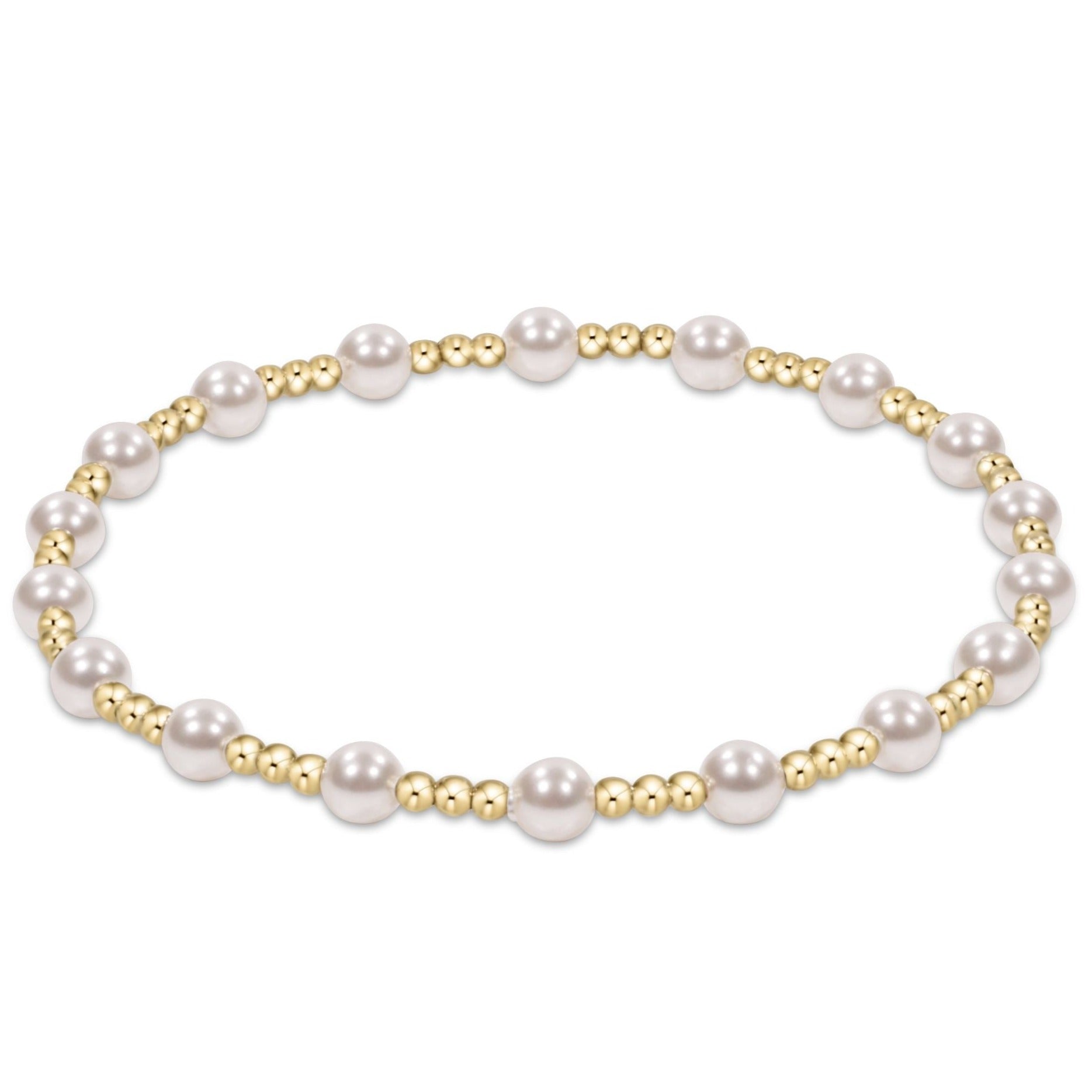Sincerity Pearl Bead Bracelet