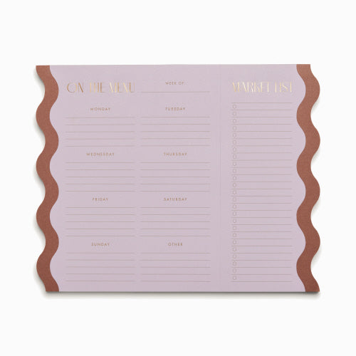 Meal Planner Notepad with Magnets