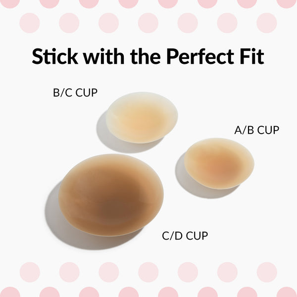 Non-Adhesive Sticky Boobs - Tan