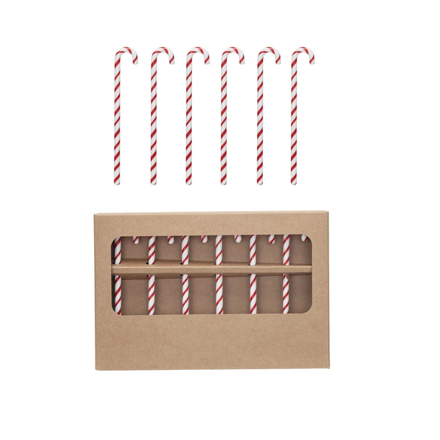 Candy Cane Stir Stick Boxed Set