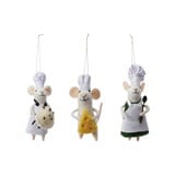Chef Mouse Felt Ornament