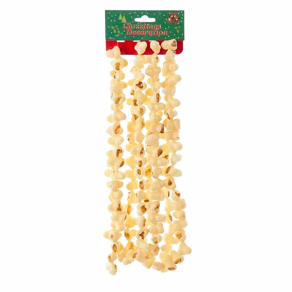 9 Ft. Plastic Popcorn Garland *FINAL SALE*
