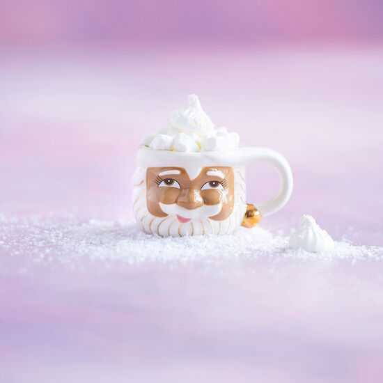 Papa Noel Mug Glitterville Santa