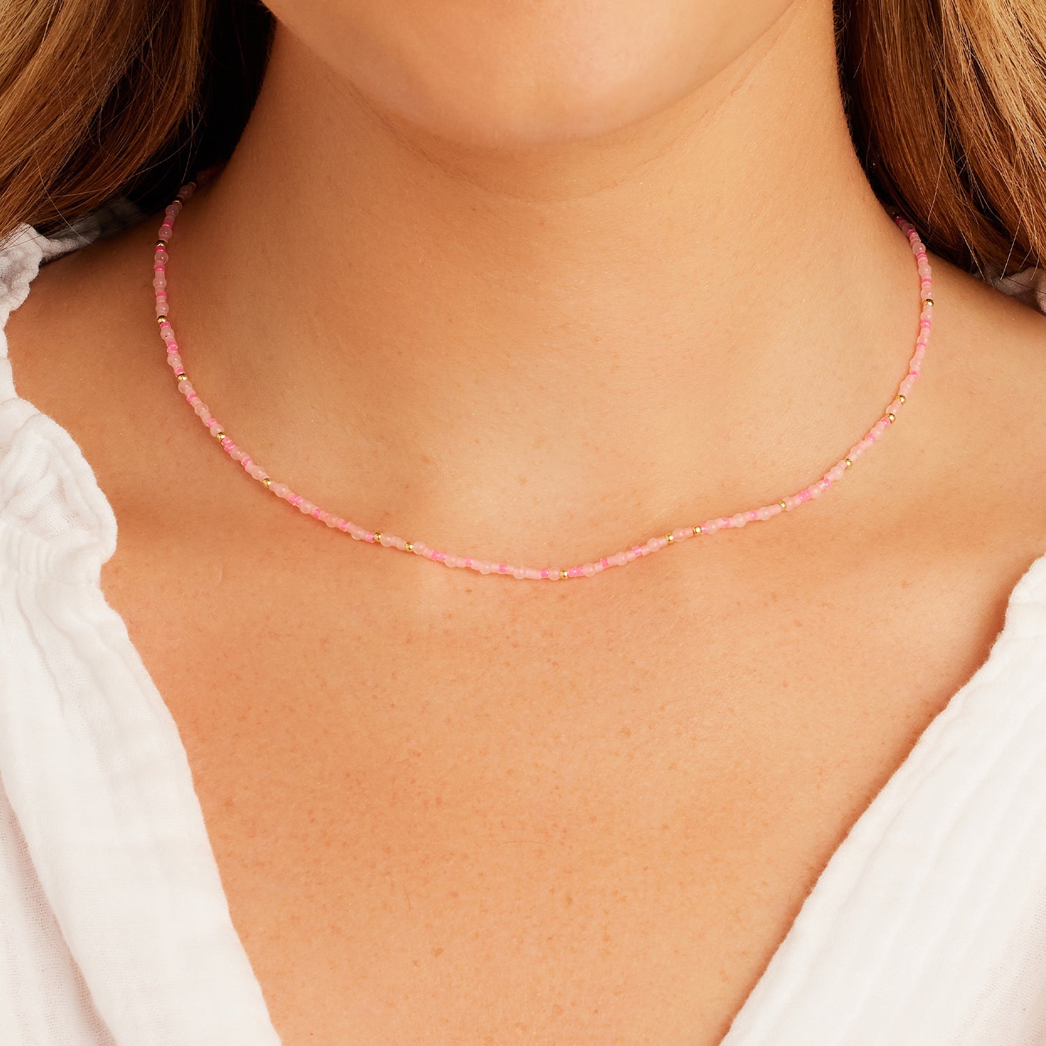 Poppy Gem Necklace