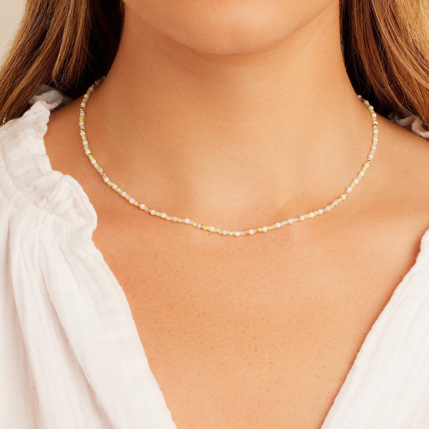 Poppy Gem Necklace
