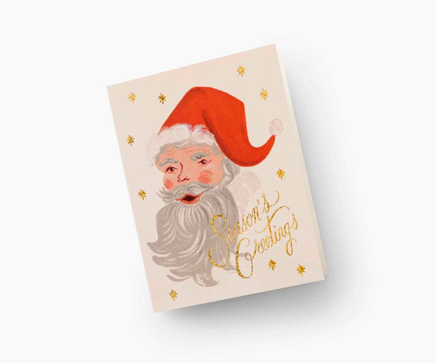 Greetings From Santa Holiday Card