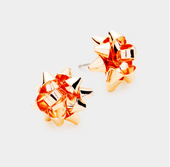 Gift Bow Earrings