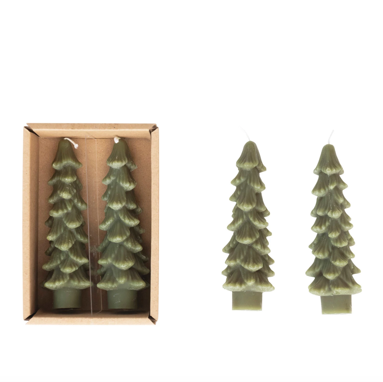 Tree Shaped Taper Candles