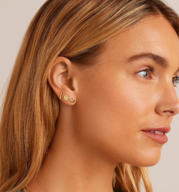 Happy Charm Single Stud