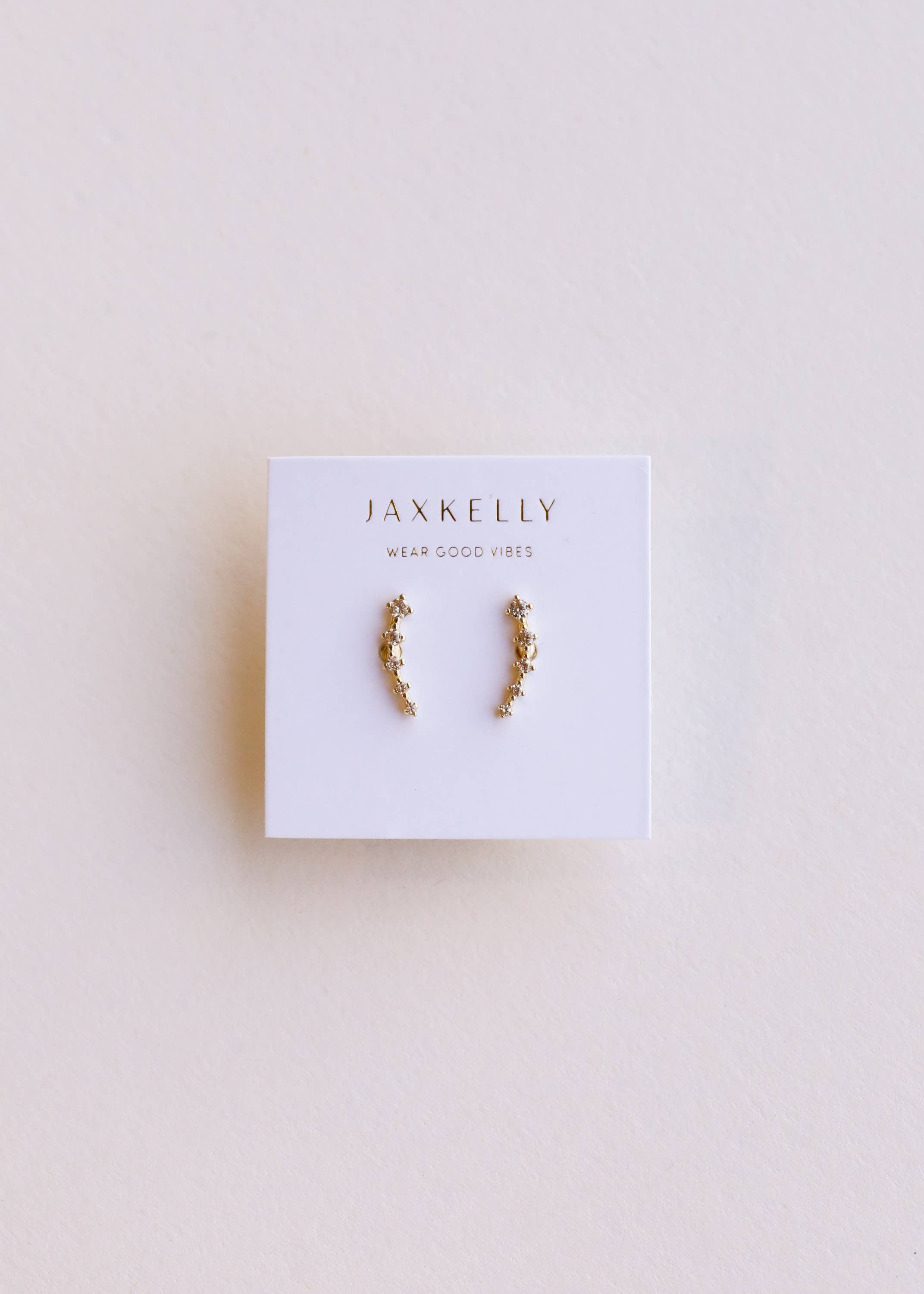 Champagne Crawler Earrings