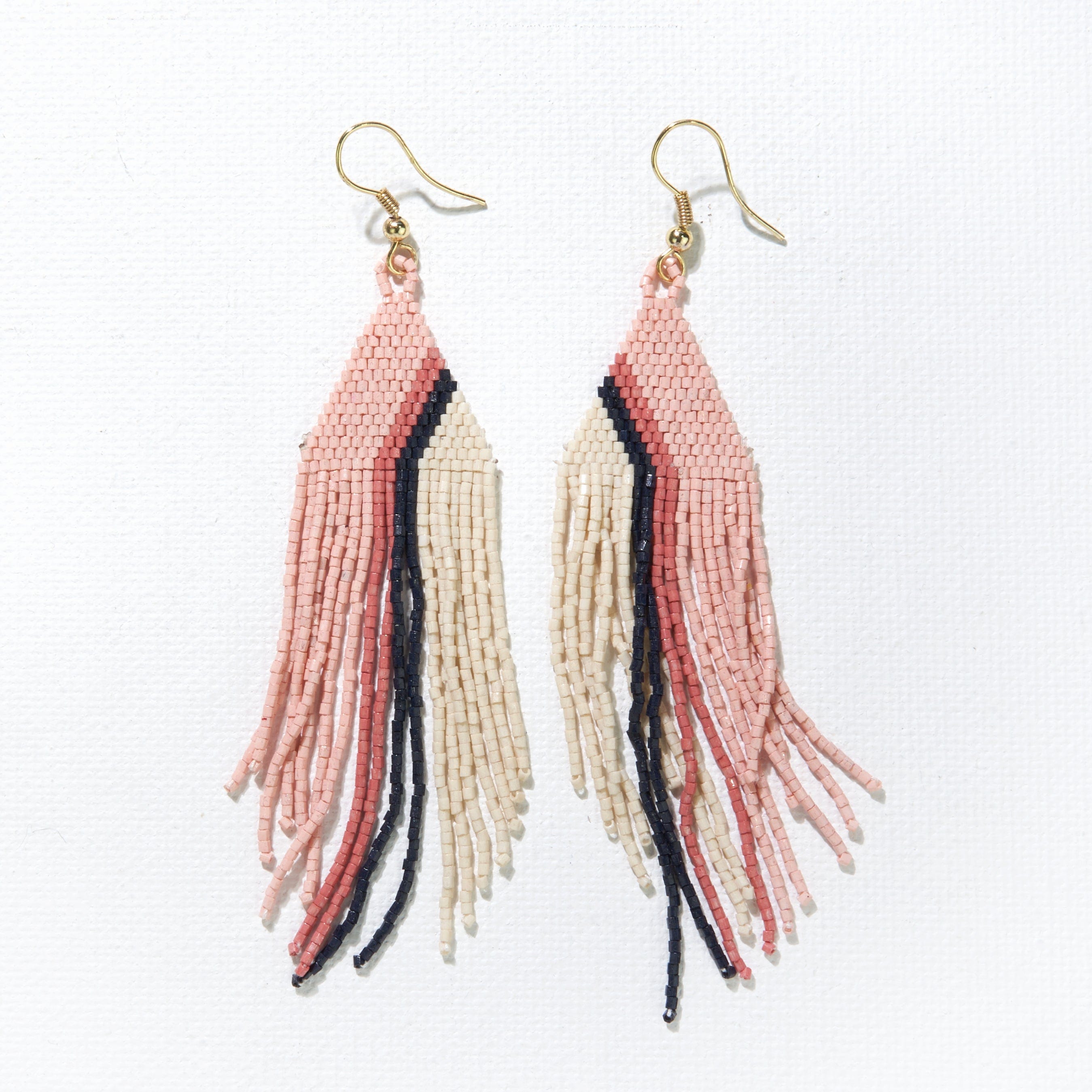 Josie Fringe Stripe Earrings