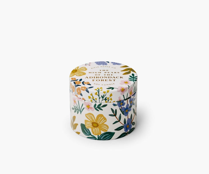 The High Peaks of Adirondacks Forest Candle
