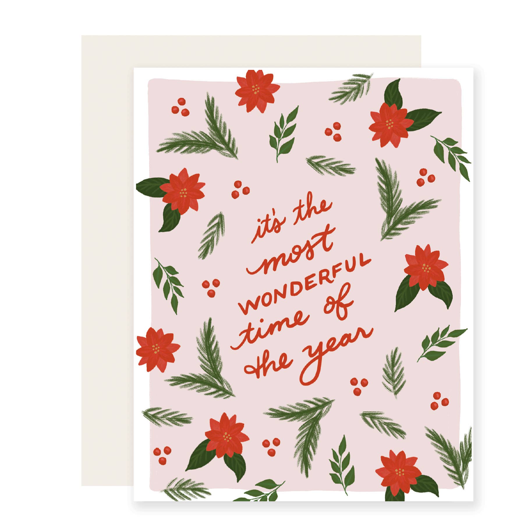Most Wonderful Time Christmas Card