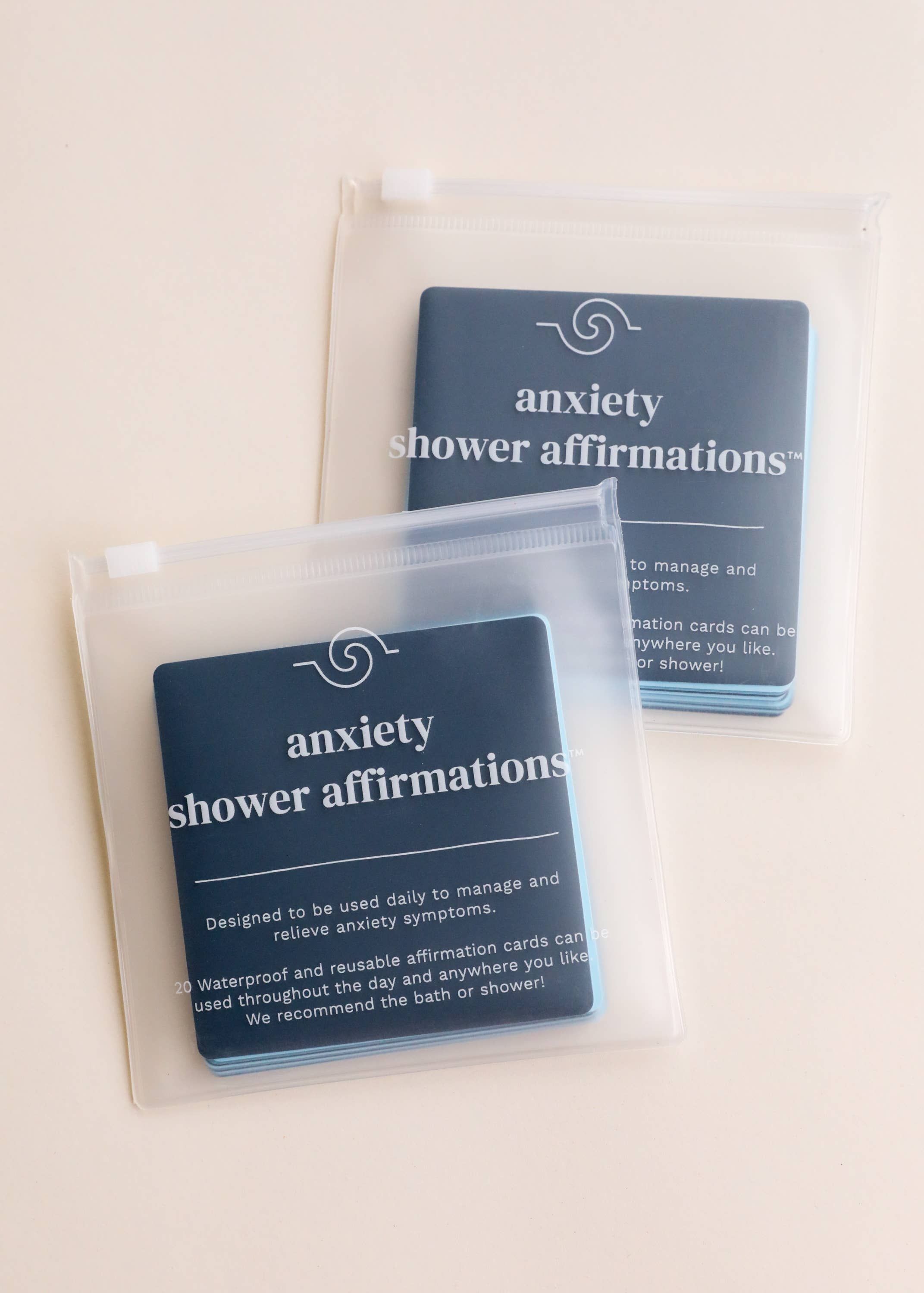 Anxiety Shower Affirmation™ Cards