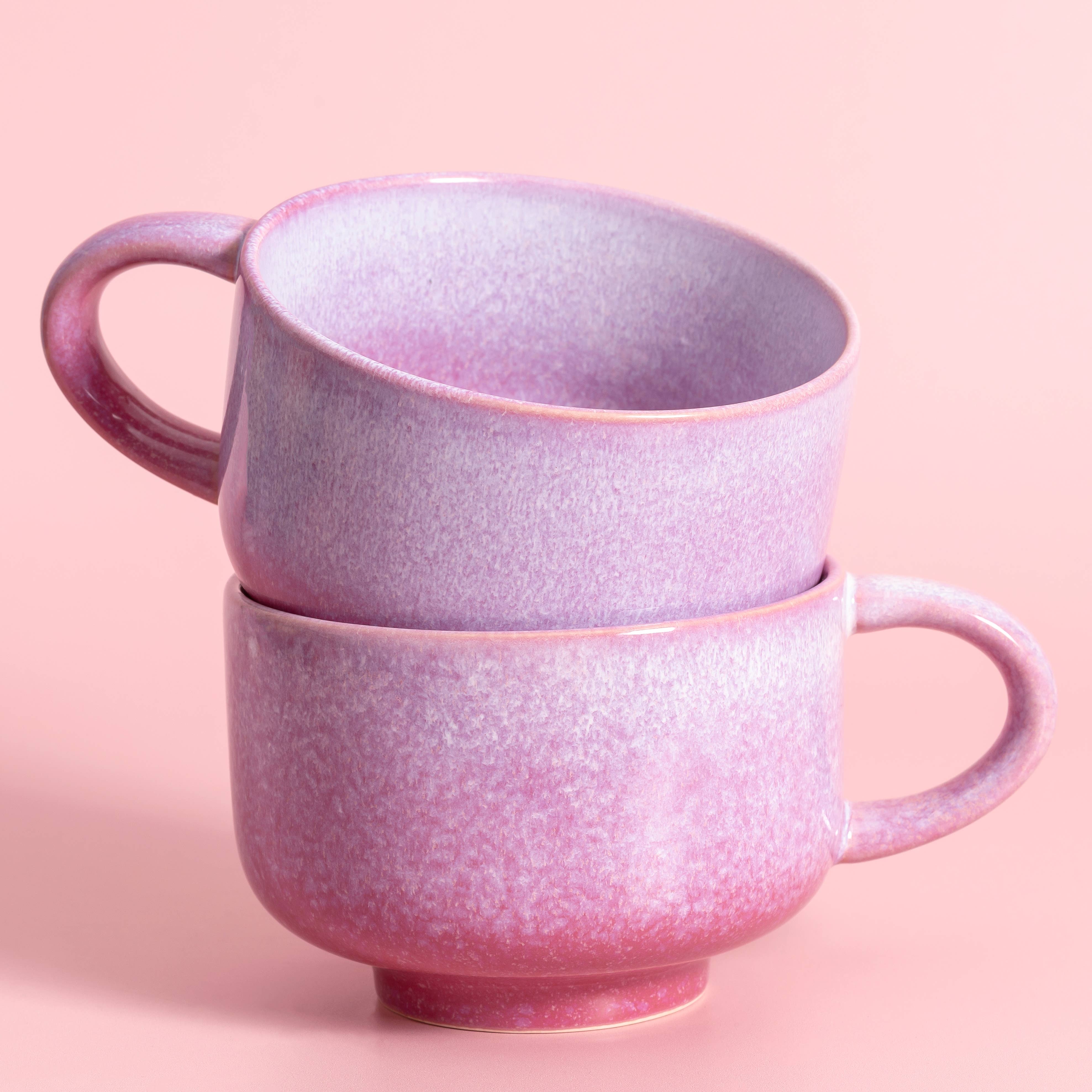 Astral Bloom Handmade Ceramic Mug
