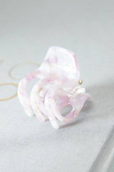 Cellulose Solid Hair Claw Clip