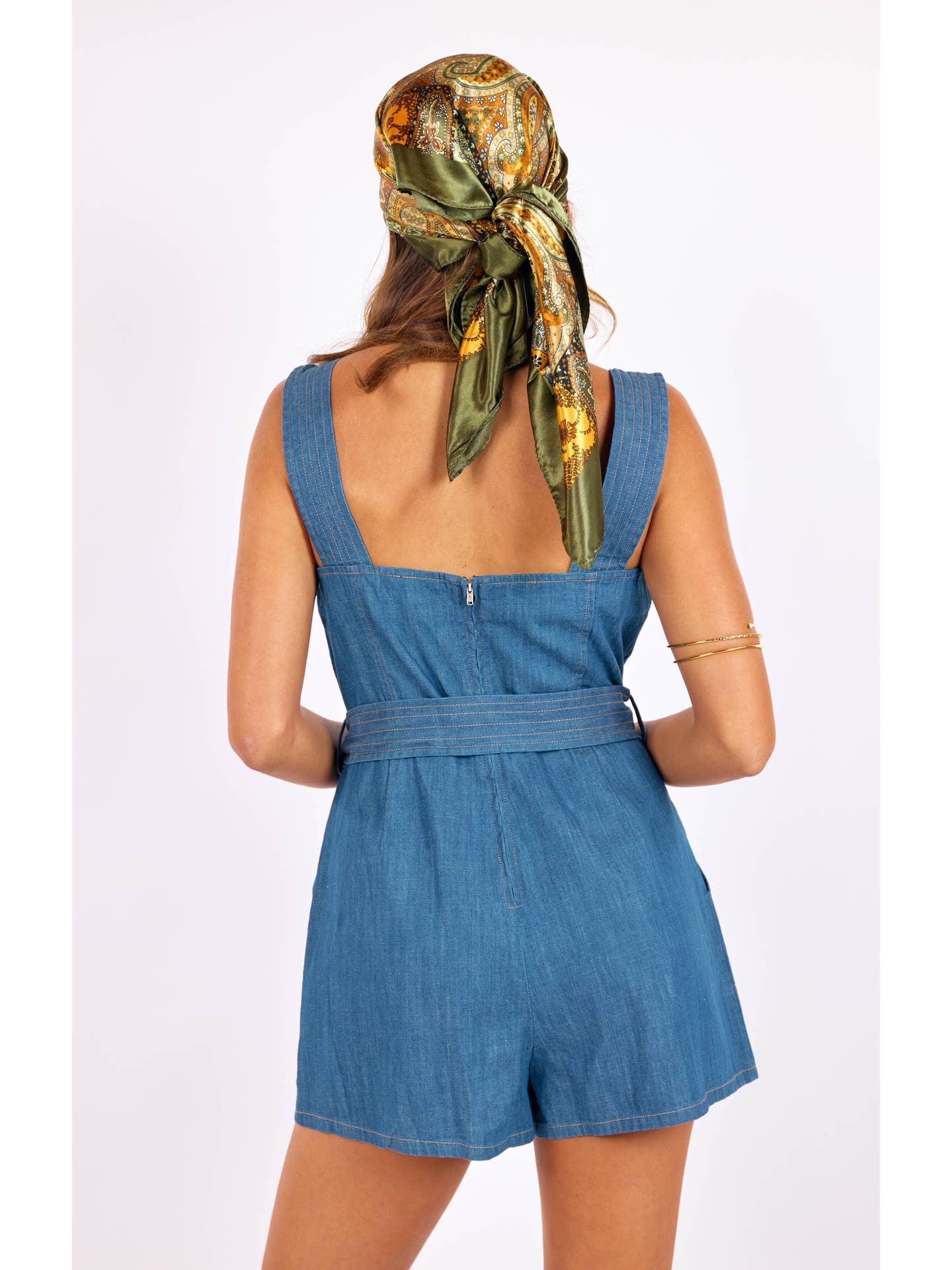 Palo Verde Denim Romper