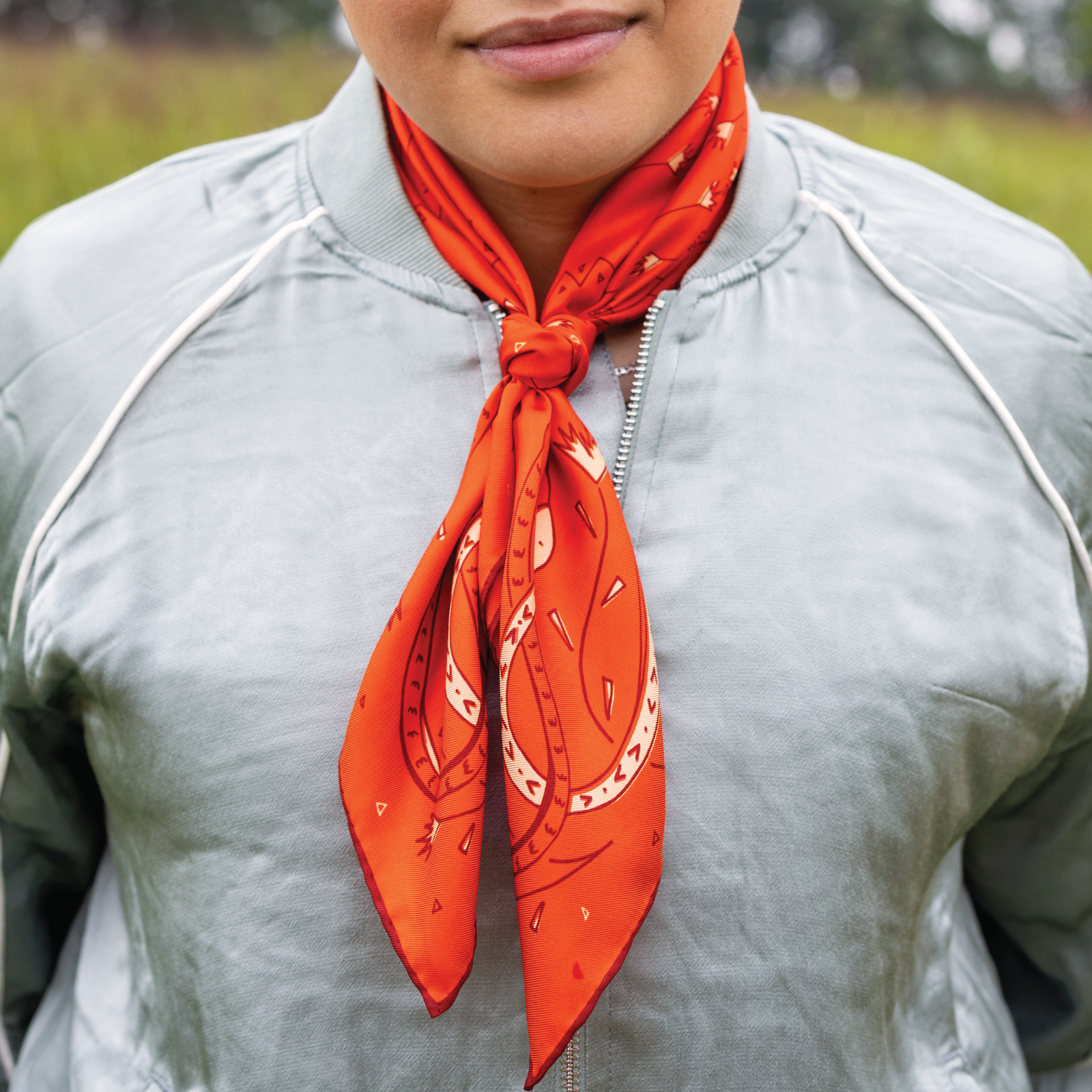 Own Your Power Silk Scarf