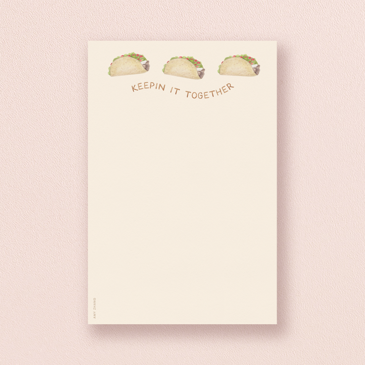 Keepin' It Together Notepad